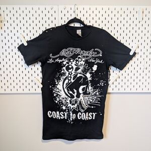 Ed Hardy By Christian Audigier Black T-Shirt Vintage